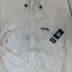 White light zip up